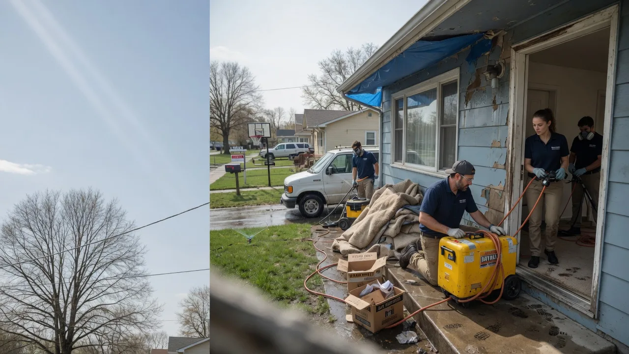Basement Flood Cleanup in Lone Wolf, OK near me